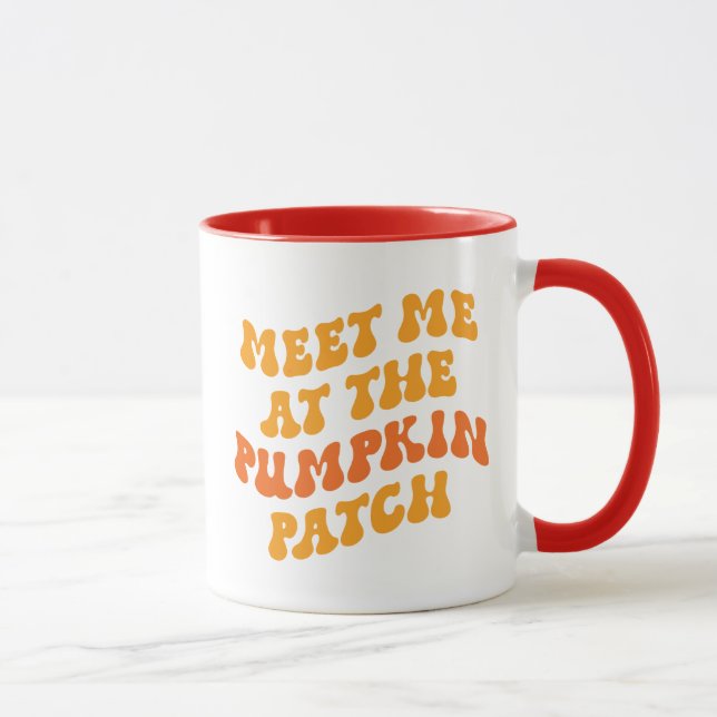Meet Me At The Pumpkin Patch Mug (Right)