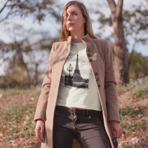 Meet Me In Paris Romantic Lovers Eiffel Tower  T-Shirt