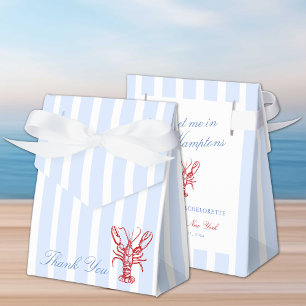 Meet Me in The Hamptons Bachelorette Favor Box