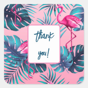 Meet Me In the Tropics Birthday Girls Trip Vacay Square Sticker