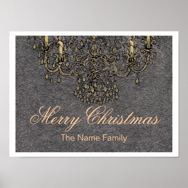 Meet Me Under The Chandelier ~ Poster / Canvas (Front)