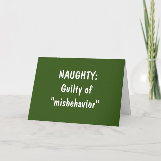 "MEET ME UNDER THE MISTLETOE" LOVE CHRISTMAS CARD (Front)