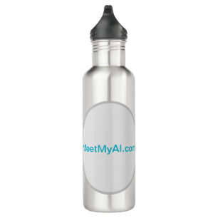 Meet My AI Stainless Steel Water Bottle – AI for T