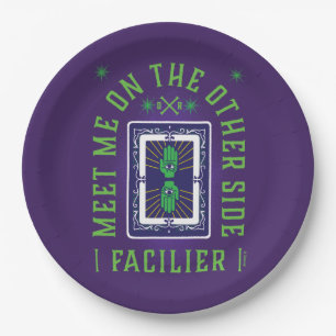 Meet on the Other Side   Facilier Paper Plate