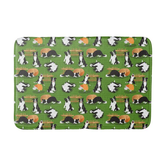 Meet Tejo, my brother's dog Bath Mat (Front)