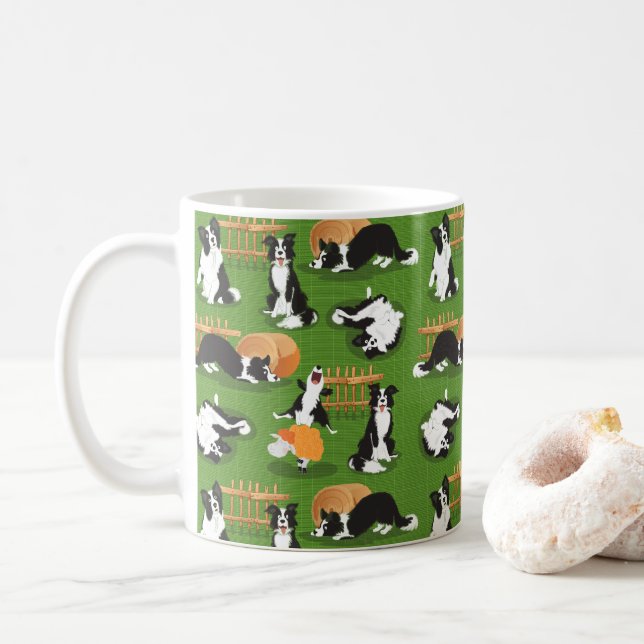 Meet Tejo, my brother's dog Coffee Mug (With Donut)