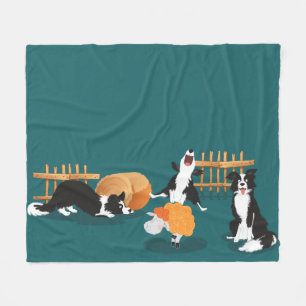 Meet Tejo, my brother's dog Fleece Blanket