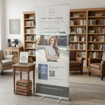 Meet the Author Event Custom Book Signing QR Code