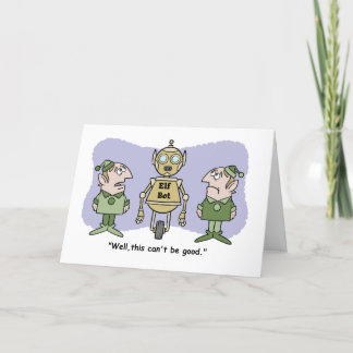 Meet the Elf-Bot Thank You Card