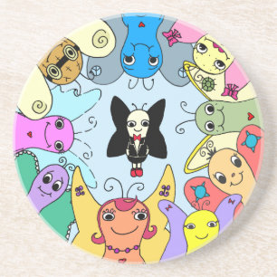 Meet the Peanut People Coaster