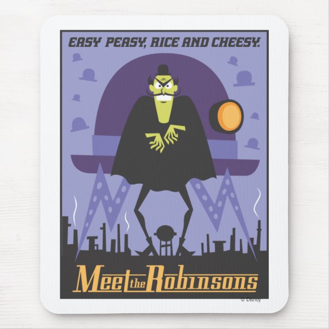 Meet The Robinsons Bowler Hat Guy Goob Disney Mouse Pad (Front)