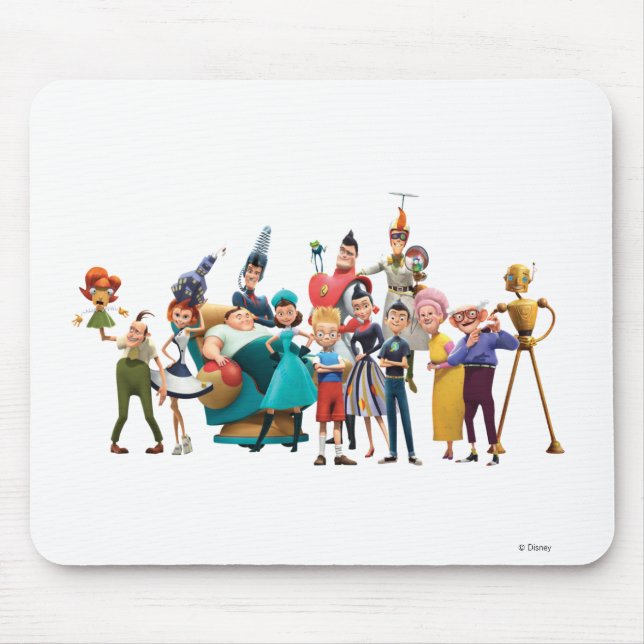Meet the Robinsons Cast Disney Mouse Pad (Front)