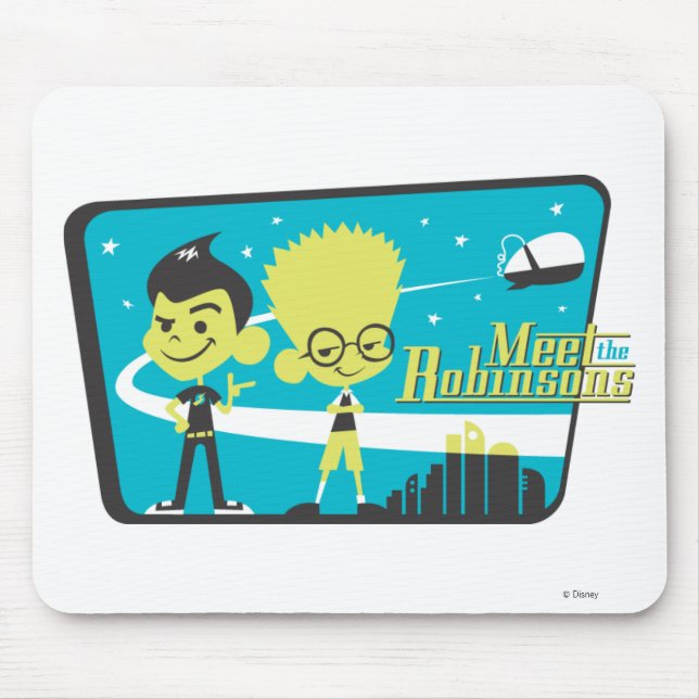 Meet The Robinsons Design Disney Mouse Pad (Front)