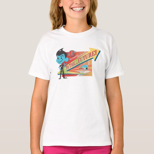 Meet The Robinsons Wilbur "To The Future!" Disney T-Shirt (Front)