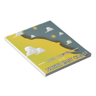 Meet The Sun, on the North East Coast Notepad