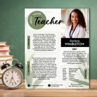 Meet The Teacher Handout