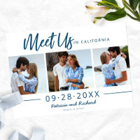 Meet Us In Destination Save The Date 3 Photo