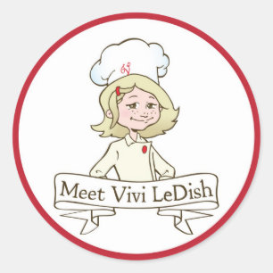 Meet Vivi LeDish Stickers