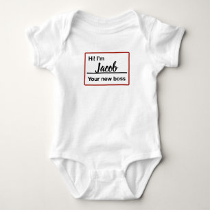 Meet your new boss baby bodysuit