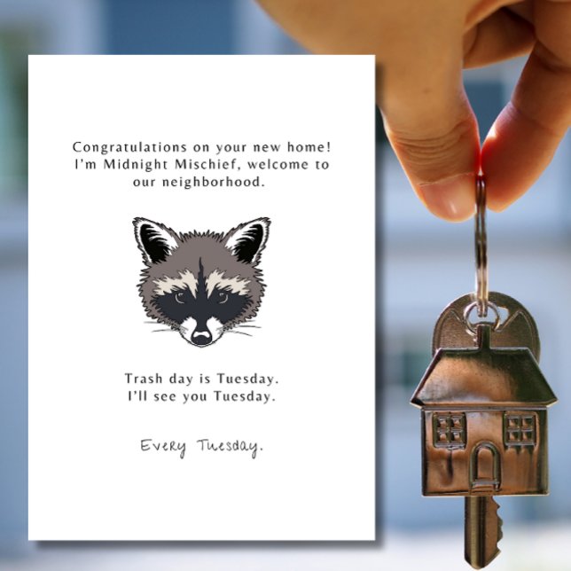 Meet your new neighbour - Funny Greeting Card (Welcome to the neighborhood!)