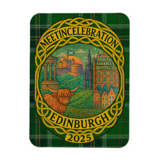 MEETinCelebration Edimbourg 2025 - Magnet de jour