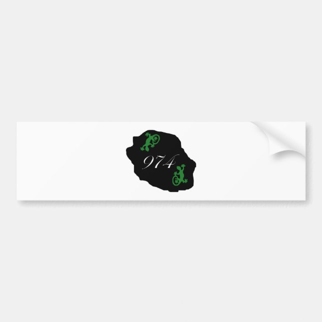 Meeting 974 - Margouillat Bumper Sticker (Front)