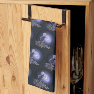 Meeting at Moonlight Kitchen Towel