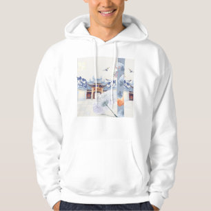 Meeting at the Temple: The Silk Parasol Hoodie