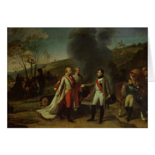 Meeting between Napoleon I & Francis I