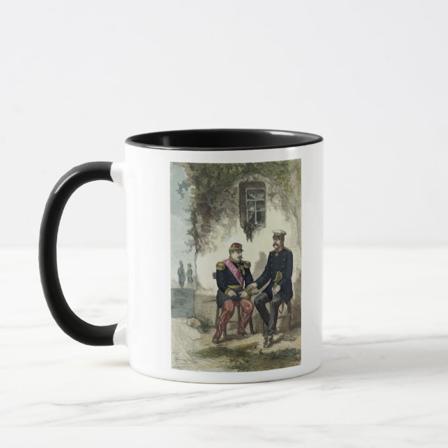 Meeting between Otto von Bismarck and Napoleon Mug (Left)