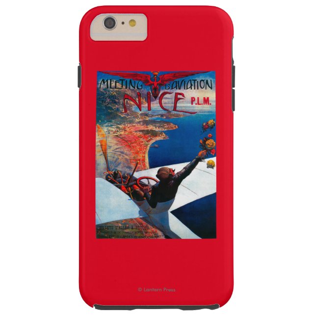 Meeting D' Aviation in Nice, France Poster Case-Mate iPhone Case (Back)