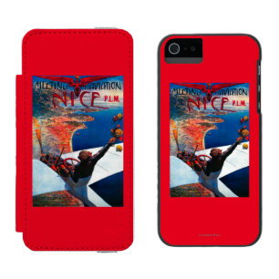 Meeting D' Aviation in Nice, France Poster Incipio Watson™ iPhone 5 Wallet Case