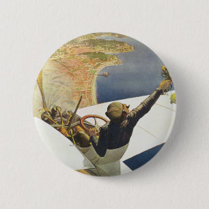 Meeting d'Aviation Nice 2 Inch Round Button