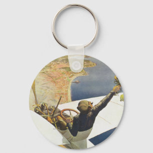 Meeting d'Aviation Nice Keychain