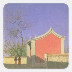 Meeting House of the Solones, Ak-Kent, 1869-70 Square Sticker