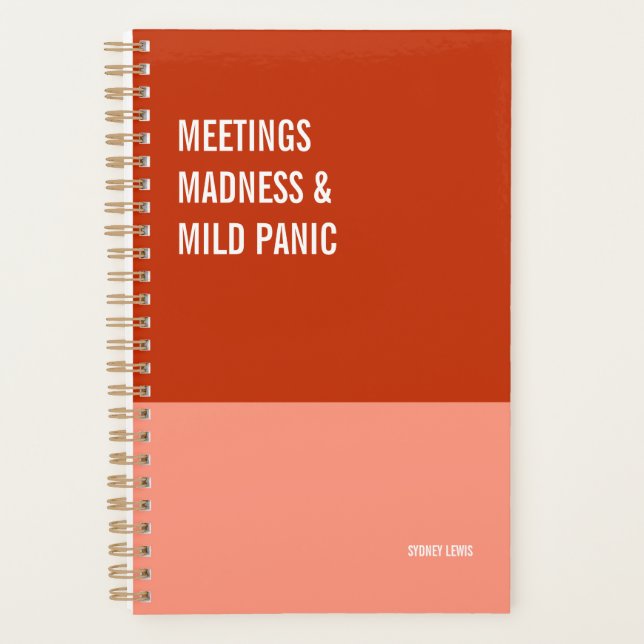 Meeting Madness and Mild Panic Daily Calendar,  (Devant)
