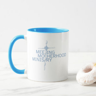 Meeting Motherhood Ministry Cross – Working Mom  Mug