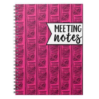 Meeting Notes Notebook for Teachers