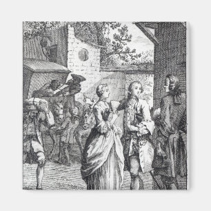Meeting of Chevalier Des Greux and Manon Magnet
