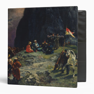 Meeting of Gen.Kluke von Klugenau & Imam Binder