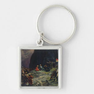 Meeting of Gen.Kluke von Klugenau & Imam Keychain