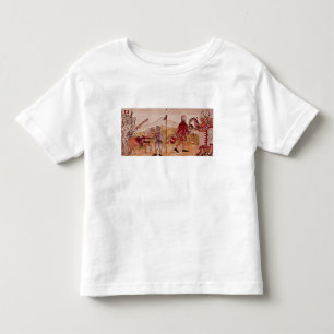 Meeting of Hernando Cortes  and Montezuma Toddler T-shirt