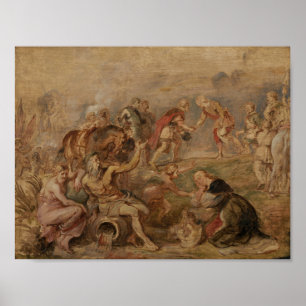 Meeting of King Ferdinand of Hungary Poster
