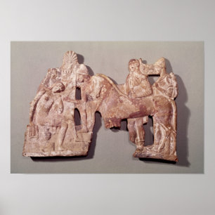 Meeting of Orestes and Electra at Agamemnon Poster