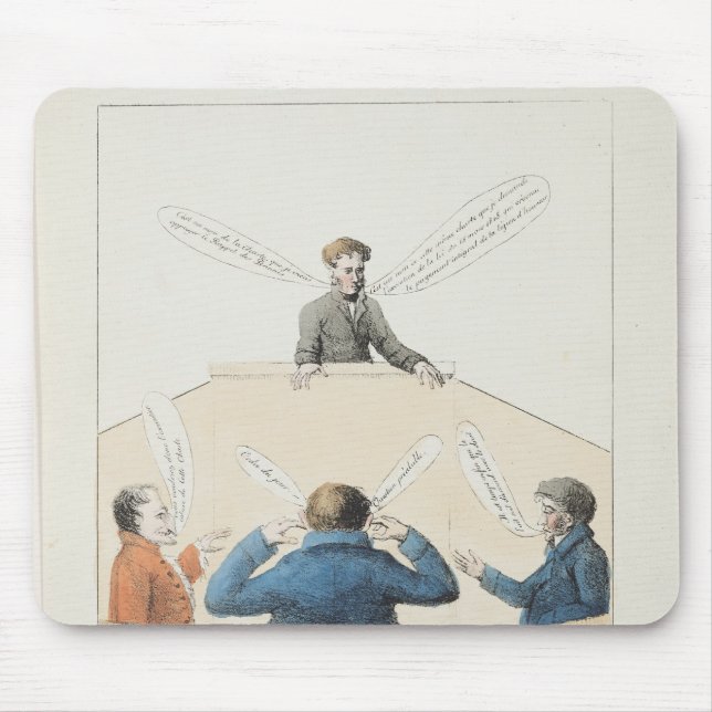 Meeting of the Chamber of Deputies Mouse Pad (Front)