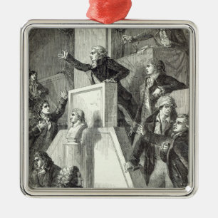 Meeting of the National Assembly, 1791 Metal Ornament