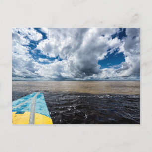 Meeting Of Waters In Peru Postcard