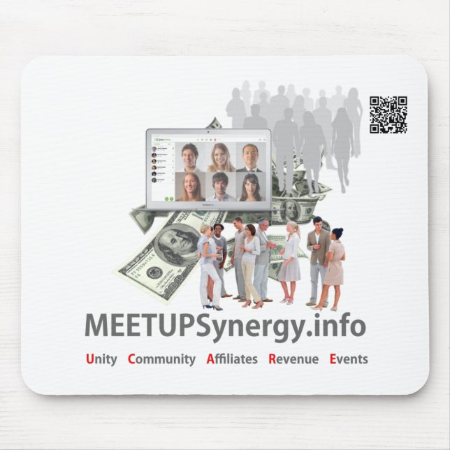 MEETUPSynergy - Mouse Pad (Front)