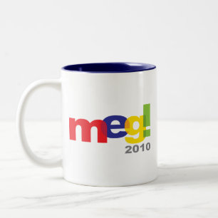 Meg Whitman For Governor Two-Tone Coffee Mug