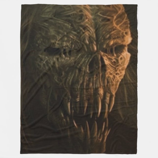 MEGA CREEPY FLEECE BLANKET (Front)